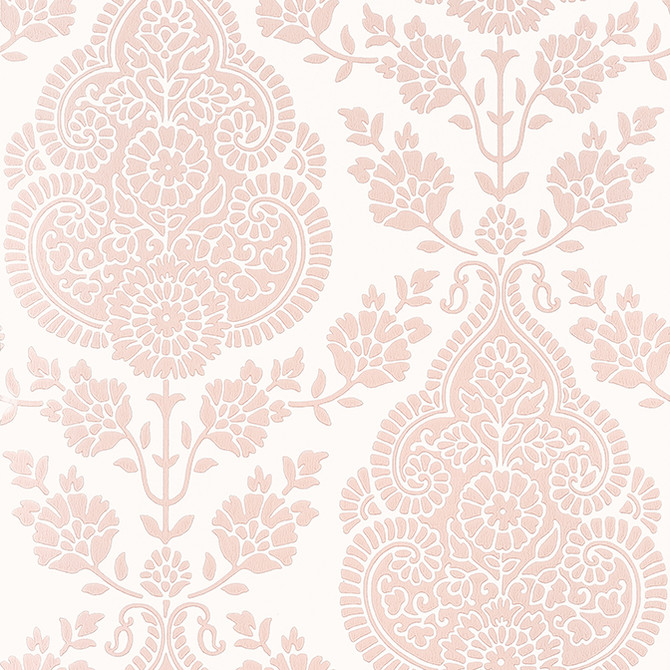 Balmuccia Damask Blush AT57865 by Anna French Wallpaper Anna French Wallpaper Balmuccia Damask Blush AT57865Wallpaper Bristol Non Woven Wallpaper UNITED KINGDOM </p><p>Repeat: V: 21 20.5 - Fabric Carolina -