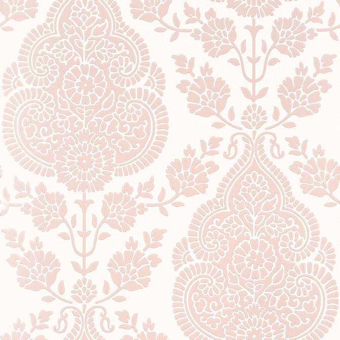 Balmuccia Damask Blush AT57865 by Anna French Wallpaper Anna French Wallpaper Balmuccia Damask Blush AT57865Wallpaper Bristol </p><p>Repeat: V: 21.00"(53.34 cm) 20.50"(52.07 cm) - Fabric Carolina -