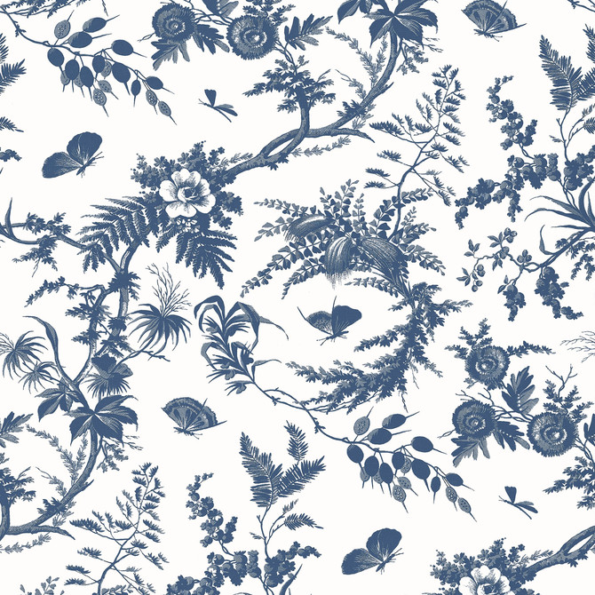 Newlands Toile Blue AT57837 by Anna French Wallpaper Anna French Wallpaper Newlands Toile Blue AT57837Wallpaper Bristol </p><p>Repeat: V: 36.00"(91.44 cm) 27.00"(68.58 cm) - Fabric Carolina -