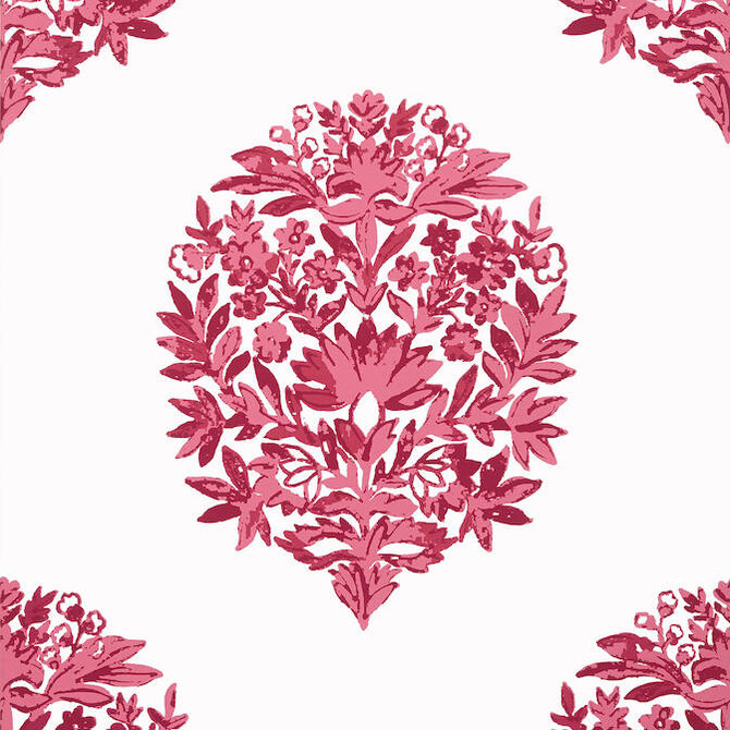 Ridgefield Pink T14321 by Thibaut Wallpaper Thibaut Wallpaper Ridgefield Pink T14321Wallpaper Canopy Wallpaper UNITED STATES </p><p>Repeat: V: 36 27 - Fabric Carolina -