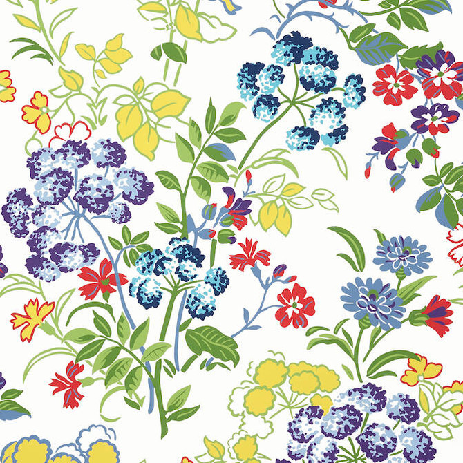 Spring Garden Brights T14341 by Thibaut Wallpaper Thibaut Wallpaper Spring Garden Brights T14341Wallpaper Canopy Wallpaper UNITED STATES </p><p>Repeat: V: 36 27 - Fabric Carolina -