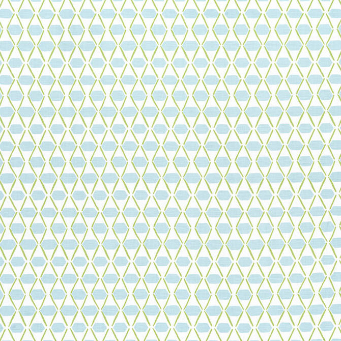 Denver Spa Blue and Green F914328 by Thibaut Fabric Thibaut Fabric Denver Spa Blue and Green F914328Fabric Canopy Fabric Book 56% Linen, 44% Cotton INDIA </p><p>Repeat: V: 3.75 54 - Fabric Carolina -
