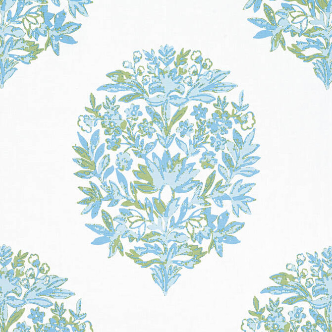Ridgefield Green and Spa Blue F914323 by Thibaut Fabric Thibaut Fabric Ridgefield Green and Spa Blue F914323Fabric Canopy Fabric Book 56% Linen, 44% Cotton INDIA </p><p>Repeat: V: 32 54 - Fabric Carolina -