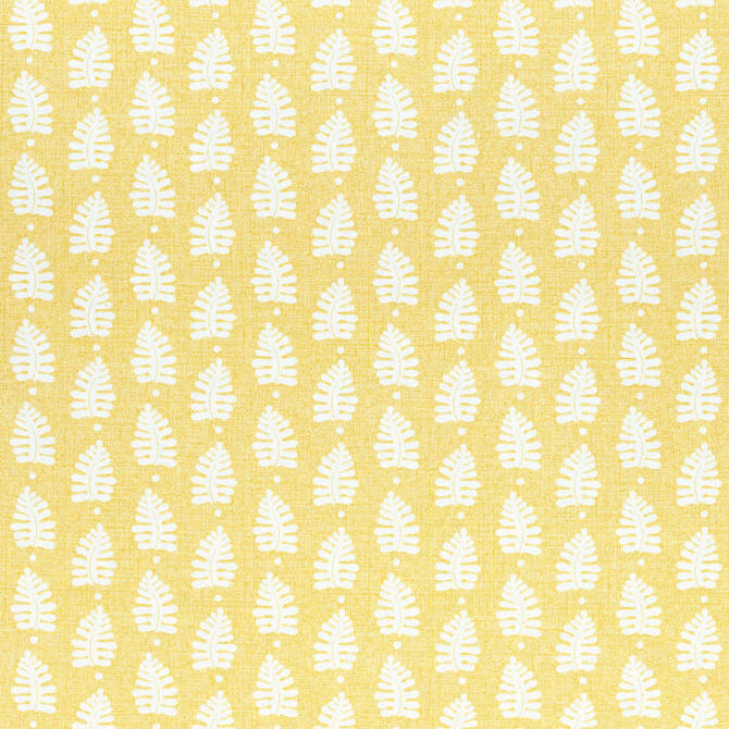 Ferndale Yellow F910654 by Thibaut Fabric Thibaut Fabric Ferndale Yellow F910654Fabric Ceylon Fabric 100% Cotton UNITED STATES </p><p>Repeat: V: 2 54 - Fabric Carolina -