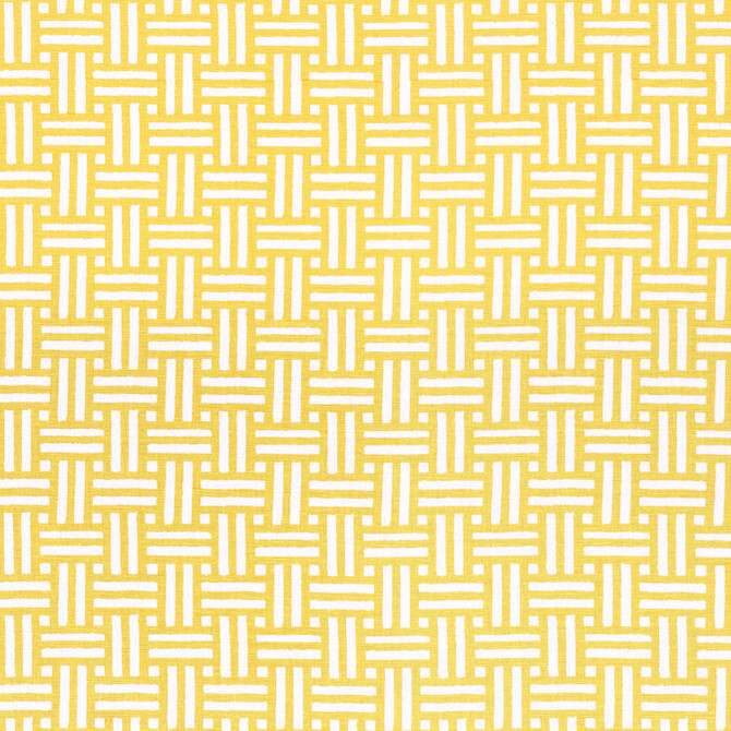 Piermont Yellow F910626 by Thibaut Fabric Thibaut Fabric Piermont Yellow F910626Fabric Ceylon Fabric 56% Linen, 44% Cotton INDIA </p><p>Repeat: V: 2.75 54 - Fabric Carolina -