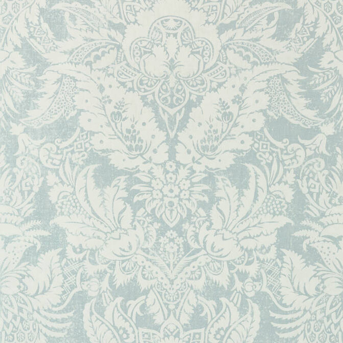 Chardonnet Damask Aqua T72585 by Thibaut Wallpaper Thibaut Wallpaper Chardonnet Damask Aqua T72585Wallpaper Chestnut Hill Non-Woven Vinyl Wallpaper U.S.A. </p><p>Repeat: V: 27 27 - Fabric Carolina -