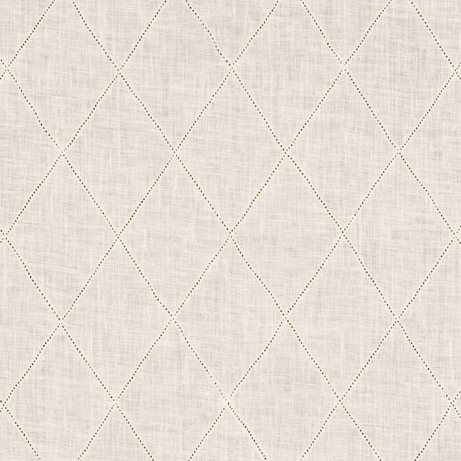Claremont Trellis Ivory W772588 by Thibaut Fabric Thibaut Fabric Claremont Trellis Ivory W772588Fabric Chestnut Hill Fabric 100% Linen EMB: Polyester INDIA </p><p>Repeat: V: 5.75 52 - Fabric Carolina -