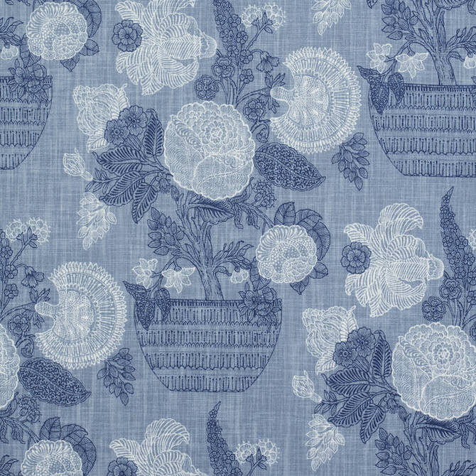 Tullamore Blue F972592 by Thibaut Fabric Thibaut Fabric Tullamore Blue F972592Fabric Chestnut Hill Fabric 100% Cotton Muslin U.S.A. </p><p>Repeat: V: 25 54 - Fabric Carolina -