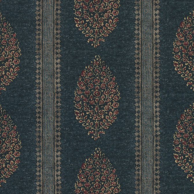 Chappana Navy and Red F910238 by Thibaut Fabric Thibaut Fabric Chappana Navy and Red F910238Fabric Colony Fabric Book 60% Linen, 30% Cot, 10% Nylon UNITED KINGDOM </p><p>Repeat: V: 13 54 - Fabric Carolina -