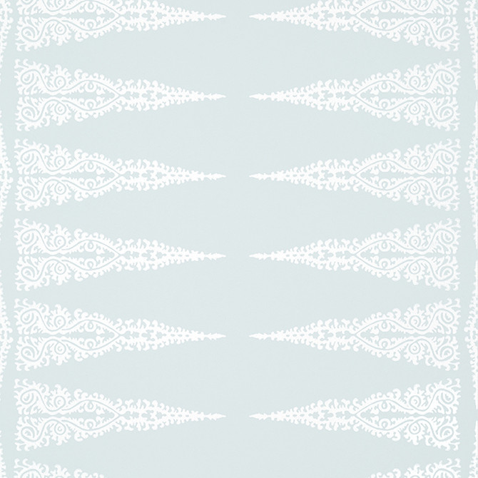 Ellery Stripe White on Soft Blue AT24542 by Anna French Wallpaper Anna French Wallpaper Ellery Stripe White on Soft Blue AT24542Wallpaper Devon Non Woven Wallpaper UNITED KINGDOM </p><p>Repeat: V: 4.5 27 - Fabric Carolina -