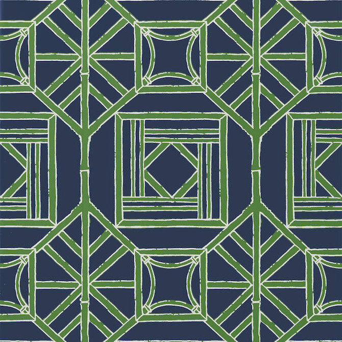 Shoji Panel Navy and Green T75521 by Thibaut Wallpaper Thibaut Wallpaper Shoji Panel Navy and Green T75521Wallpaper Dynasty Wallpaper U.S.A. </p><p>Repeat: V: 18 27 - Fabric Carolina -
