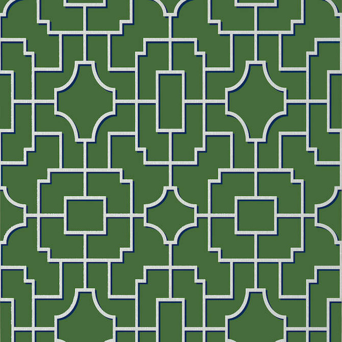Fretwork Emerald T20874 by Thibaut Wallpaper Thibaut Wallpaper Fretwork Emerald T20874Wallpaper Eden Wallpaper UNITED STATES </p><p>Repeat: V: 18 27 - Fabric Carolina -
