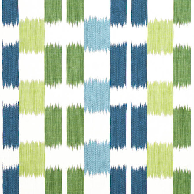 Kasuri Blue and Green F920839 by Thibaut Fabric Thibaut Fabric Kasuri Blue and Green F920839Fabric Eden Fabric Book 60% Linen, 30% Cot, 10% Nylon THAILAND </p><p>Repeat: V: 17 54 - Fabric Carolina -