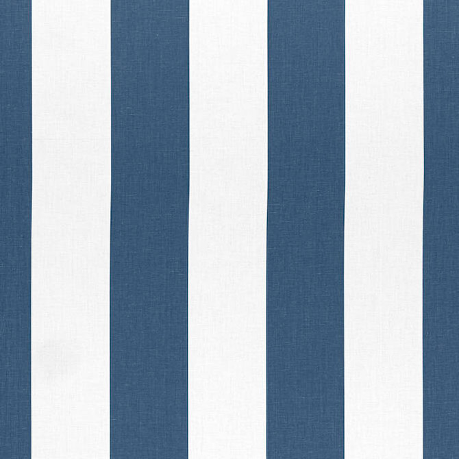 Bergamo Stripe Navy W713637 by Thibaut Fabric Thibaut Fabric Bergamo Stripe Navy W713637Fabric Grand Palace Fabric Book 50% Cotton, 50% Linen ITALY </p><p>Repeat: V: - 54 - Fabric Carolina -