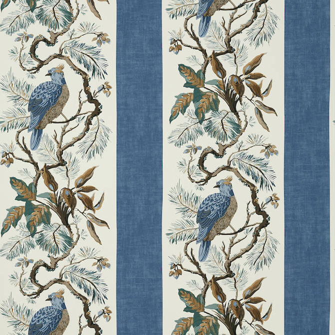 Williamson Blue T10861 by Thibaut Wallpaper Thibaut Wallpaper Williamson Blue T10861Wallpaper Heritage Wallpaper UNITED STATES </p><p>Repeat: V: 18 27 - Fabric Carolina -