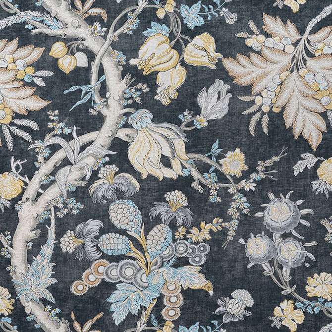 Chatelain Charcoal F910842 by Thibaut Fabric Thibaut Fabric Chatelain Charcoal F910842Fabric Heritage Fabric Book 100% Linen UNITED KINGDOM </p><p>Repeat: V: 26.5 54 - Fabric Carolina -