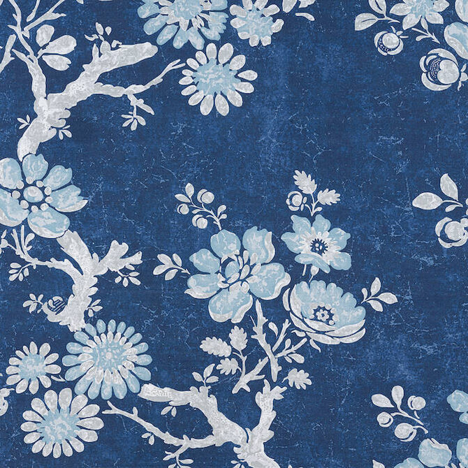 Claudette Navy F910813 by Thibaut Fabric Thibaut Fabric Claudette Navy F910813Fabric Heritage Fabric Book 60% Linen, 30% Cot, 10% Nylon UNITED KINGDOM </p><p>Repeat: V: 39.5 54 - Fabric Carolina -