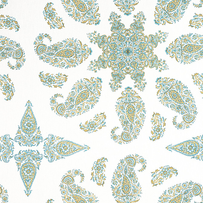 East India Seaglass F936428 by Thibaut Fabric Thibaut Fabric East India Seaglass F936428Fabric Indienne Fabric Book 59% Cotton, 41% Linen INDIA </p><p>Repeat: V: 26.25 54 - Fabric Carolina -