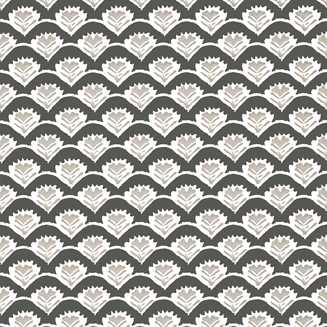 Emily Black and Beige T16252 by Thibaut Wallpaper Thibaut Wallpaper Emily Black and Beige T16252Wallpaper Kismet Wallpaper U.S.A. </p><p>Repeat: V: 4.25 27 - Fabric Carolina -