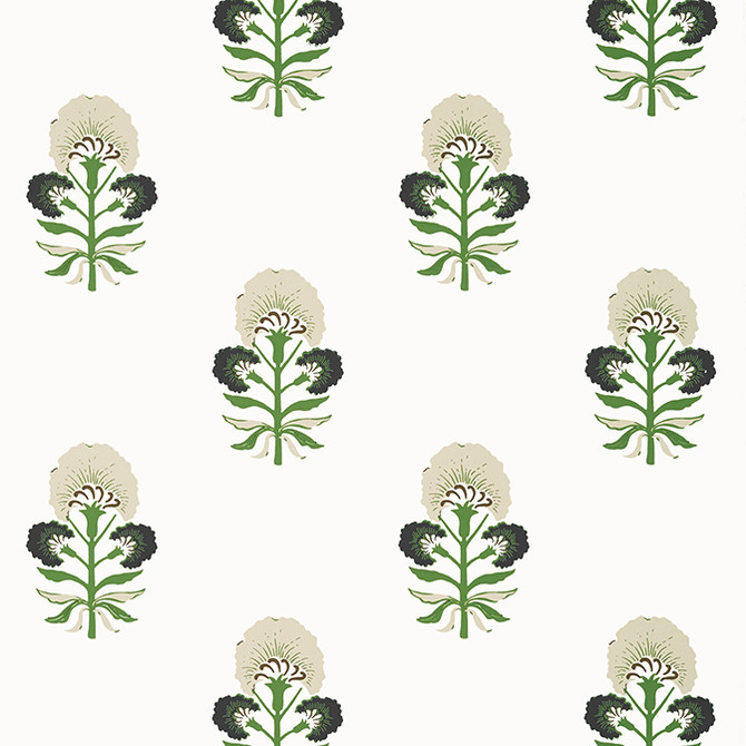 Tybee Bud Black and Green T16214 by Thibaut Wallpaper Thibaut Wallpaper Tybee Bud Black and Green T16214Wallpaper Kismet Wallpaper U.S.A. </p><p>Repeat: V: 12.75 27 - Fabric Carolina -