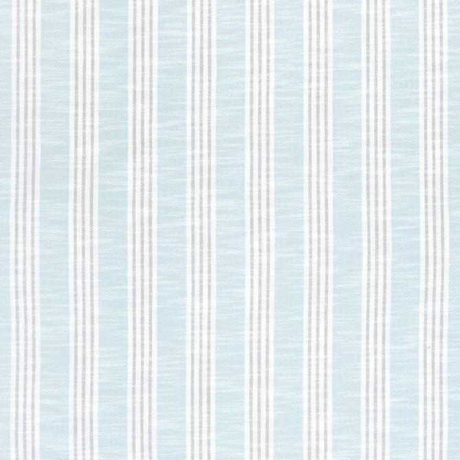 Southport Stripe Seafoam and Grey W73483 by Thibaut Fabric Thibaut Fabric Southport Stripe Seafoam and Grey W73483Fabric Landmark 95% Polyester, 5% Olefin (UV) U.S.A. </p><p>Repeat: V: 3.5 54 - Fabric Carolina -