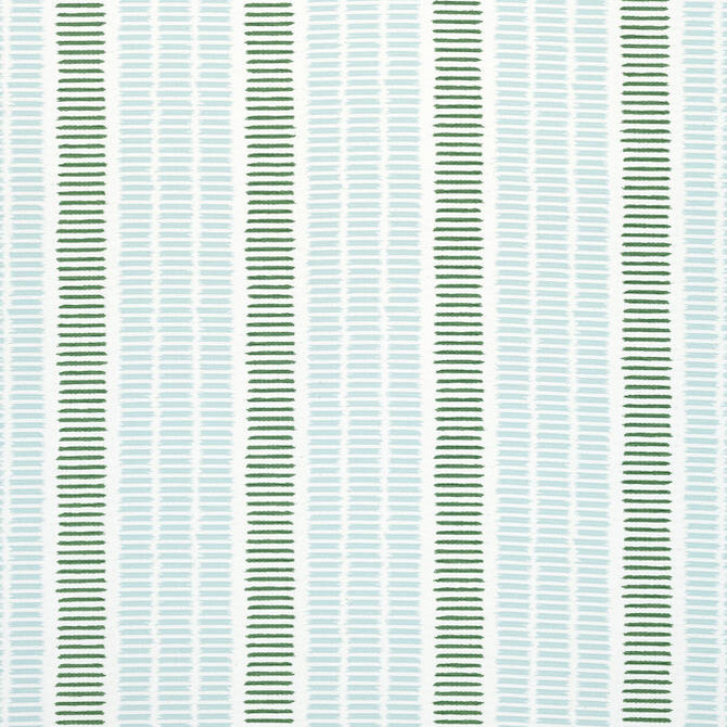 Topsail Stripe Seafoam and Kelly Green W73517 by Thibaut Fabric Thibaut Fabric Topsail Stripe Seafoam and Kelly Green W73517Fabric Landmark 100% Polyester (UV) U.S.A. </p><p>Repeat: V: 8.5 54 - Fabric Carolina -