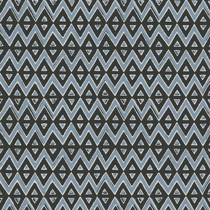 Tiburon Black and Mineral Blue T13233 by Thibaut Wallpaper Thibaut Wallpaper Tiburon Black and Mineral Blue T13233Wallpaper Mesa Wallpaper UNITED STATES </p><p>Repeat: V: 12.62 27 - Fabric Carolina -