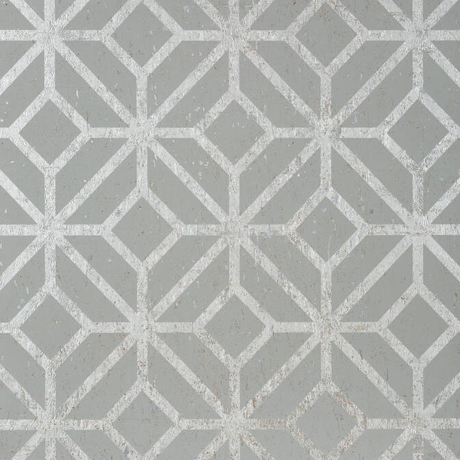 Mamora Trellis Cork Grey on Metallic Silver T10413 by Thibaut Wallpaper Thibaut Wallpaper Mamora Trellis Cork Grey on Metallic Silver T10413Wallpaper Modern Resource 2 Natural Cork Wallpaper KOREA </p><p>Repeat: V: 12.5 36 - Fabric Carolina -