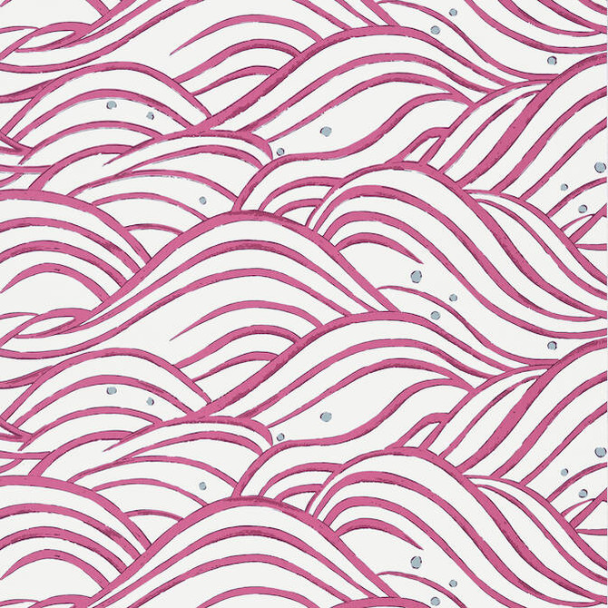 Waves Fuchsia AT9877 by Anna French Wallpaper Anna French Wallpaper Waves Fuchsia AT9877Wallpaper Nara Wallpaper UNITED STATES </p><p>Repeat: V: 12.75 27 - Fabric Carolina -