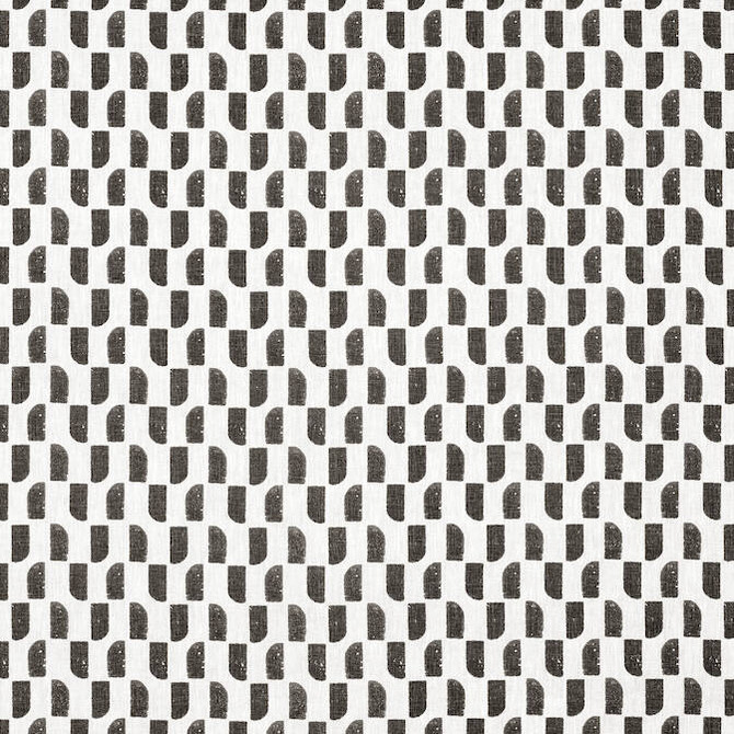 Akio Black AF9818 by Anna French Fabric Anna French Fabric Akio Black AF9818Fabric Nara Fabric 100% Linen INDIA </p><p>Repeat: V: 8.5 54 - Fabric Carolina -