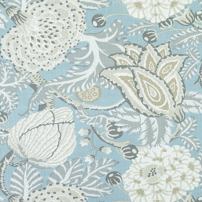 Mitford Aqua F92948 by Thibaut Fabric Thibaut Fabric Mitford Aqua F92948Fabric Paramount Fabric Book 100% Linen UNITED KINGDOM </p><p>Repeat: V: 25 54 - Fabric Carolina -