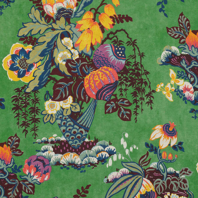 Fairbanks Green AF9644 by Anna French Fabric Anna French Fabric Fairbanks Green AF9644Fabric Savoy Fabric Book 100% Linen UNITED KINGDOM </p><p>Repeat: V: 29 54 - Fabric Carolina -