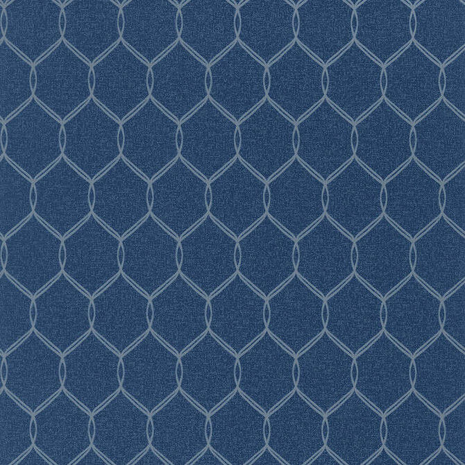 Leland Trellis Navy AT79150 by Anna French Wallpaper Anna French Wallpaper Leland Trellis Navy AT79150Wallpaper Small Scale Non Woven Wallpaper UNITED KINGDOM </p><p>Repeat: V: 5 20.5 - Fabric Carolina -