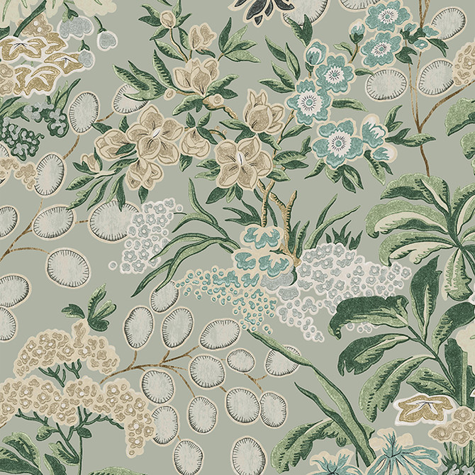 Meadow Sage T42039 by Thibaut Wallpaper Thibaut Wallpaper Meadow Sage T42039Wallpaper Sojourn Non Woven Wallpaper UNITED STATES </p><p>Repeat: V: 39.5 27 - Fabric Carolina -