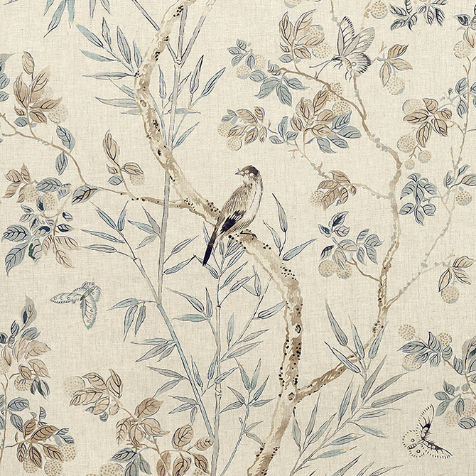 Claire Neutral F942012 by Thibaut Fabric Thibaut Fabric Claire Neutral F942012Fabric Sojourn Fabric Book 100% Linen UNITED KINGDOM </p><p>Repeat: V: 34.5 54 - Fabric Carolina -