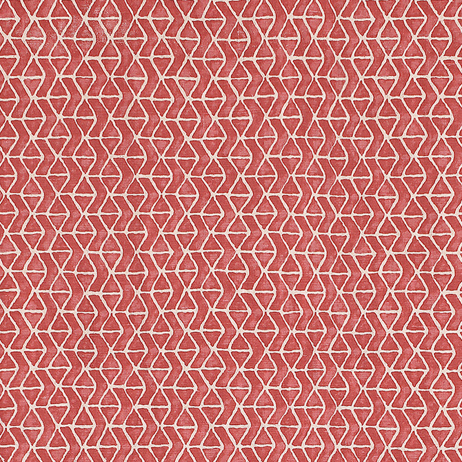 Stony Brook Coral F942002 by Thibaut Fabric Thibaut Fabric Stony Brook Coral F942002Fabric Sojourn Fabric Book 100% Linen INDIA </p><p>Repeat: V: 13.25 54 - Fabric Carolina -