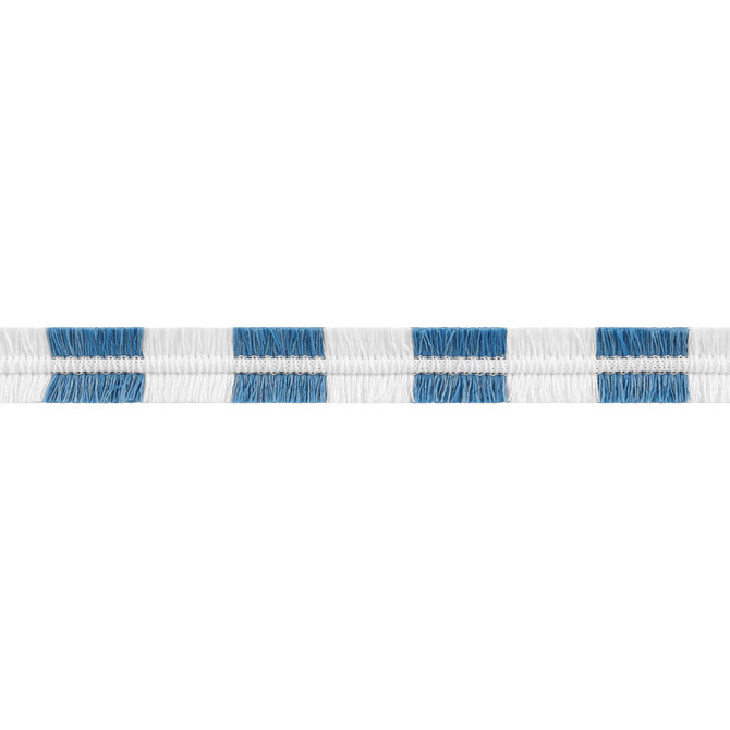 Easton Fringe Island Blue E81864 by Thibaut Fabric Thibaut Fabric Easton Fringe Island Blue E81864Fabric Tapes & Trims Vol. 4 100% Solution Dyed Polyester UNITED KINGDOM </p><p>Repeat: V: 2 0.875 - Fabric Carolina -