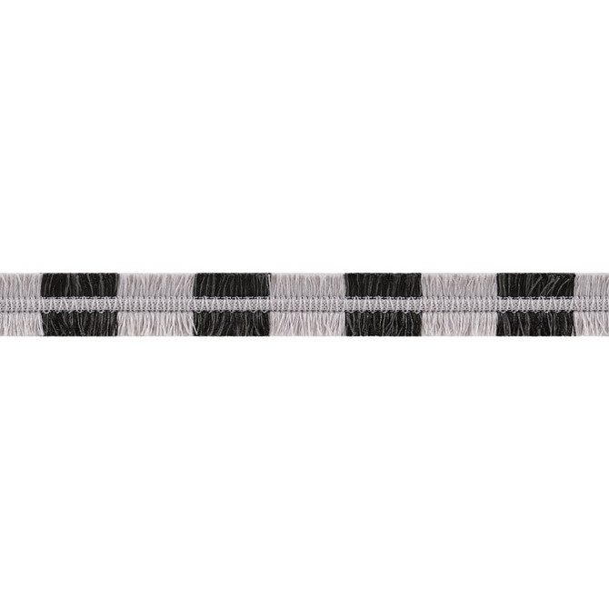 Easton Fringe Onyx E81866 by Thibaut Fabric Thibaut Fabric Easton Fringe Onyx E81866Fabric Tapes & Trims Vol. 4 100% Solution Dyed Polyester UNITED KINGDOM </p><p>Repeat: V: 2 0.875 - Fabric Carolina -