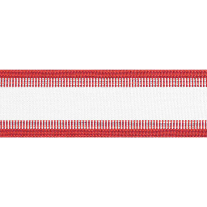 Nordia Tape Cranberry E81848 by Thibaut Fabric Thibaut Fabric Nordia Tape Cranberry E81848Fabric Tapes & Trims Vol. 4 100% Solution Dyed Polyester UNITED KINGDOM </p><p>Repeat: V: - 2.75 - Fabric Carolina -