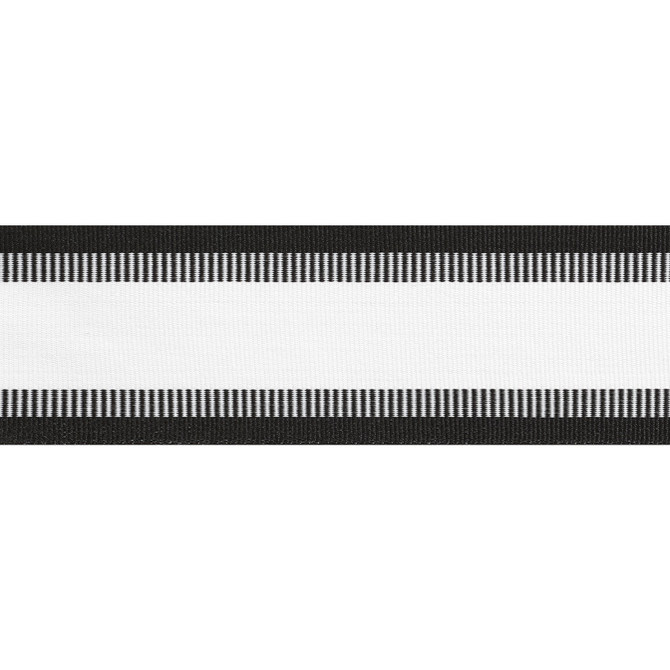 Nordia Tape Onyx E81857 by Thibaut Fabric Thibaut Fabric Nordia Tape Onyx E81857Fabric Tapes & Trims Vol. 4 100% Solution Dyed Polyester UNITED KINGDOM </p><p>Repeat: V: - 2.75 - Fabric Carolina -
