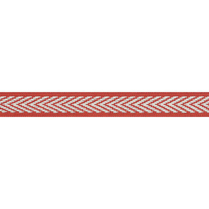 Westport Tape Cranberry E81835 by Thibaut Fabric Thibaut Fabric Westport Tape Cranberry E81835Fabric Tapes & Trims Vol. 4 100% Solution Dyed Polyester UNITED KINGDOM </p><p>Repeat: V: - 1 - Fabric Carolina -