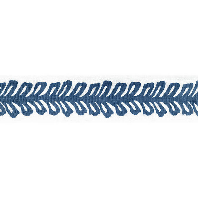Lenox Tape Bermuda E12037 by Thibaut Fabric Thibaut Fabric Lenox Tape Bermuda E12037Fabric Tapes & Trims Volume 1 100% Linen INDIA </p><p>Repeat: V: 3.75 2 - Fabric Carolina -