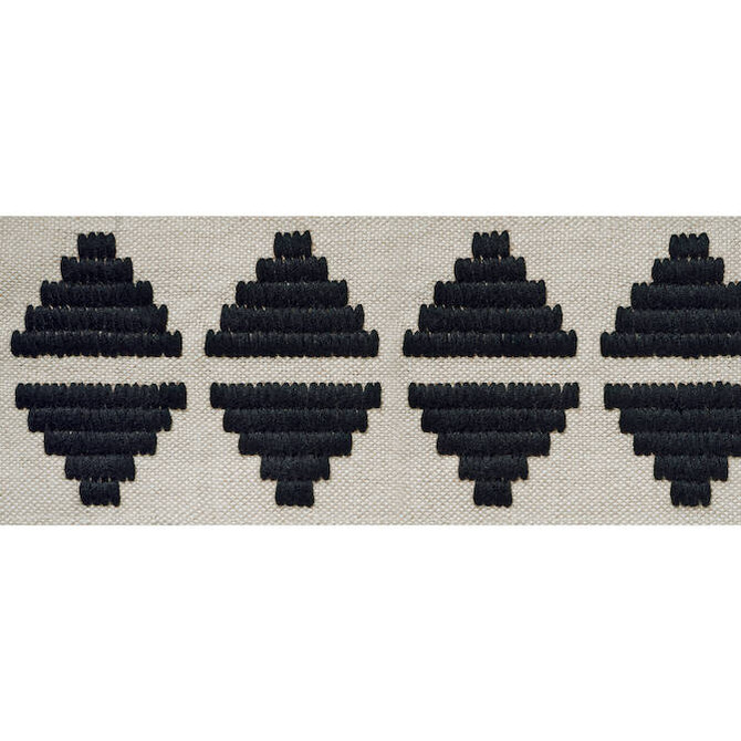 King'S Point Tape Onyx E12176 by Thibaut Fabric Thibaut Fabric King'S Point Tape Onyx E12176Fabric Tapes & Trims Volume 2 44% Poly, 32% Linen, 24%Cotton INDIA </p><p>Repeat: V: 2.13 3.25 - Fabric Carolina -