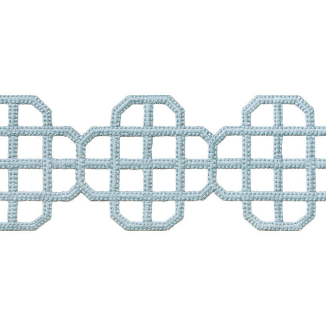 Fret Applique Powder E12266 by Thibaut Fabric Thibaut Fabric Fret Applique Powder E12266Fabric Tapes & Trims Volume 3 100% Polyester INDIA </p><p>Repeat: V: 3.25 3.5 - Fabric Carolina -