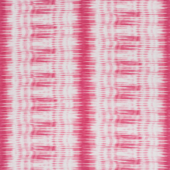 Ikat Stripe Pink F988703 by Thibaut Fabric Thibaut Fabric Ikat Stripe Pink F988703Fabric Trade Routes Fabric Book 61% Linen 39% Cotton THAILAND </p><p>Repeat: V: 23.25 54 - Fabric Carolina -