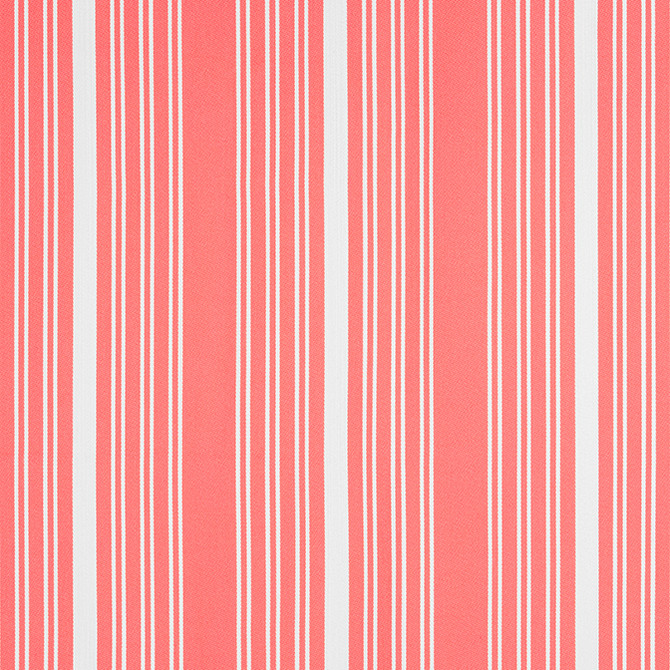 Kaia Stripe Coral W8542 by Thibaut Fabric Thibaut Fabric Kaia Stripe Coral W8542Fabric Villa 100% Solution Dyed Acrylic ITALY </p><p>Repeat: V: 0 54 - Fabric Carolina -