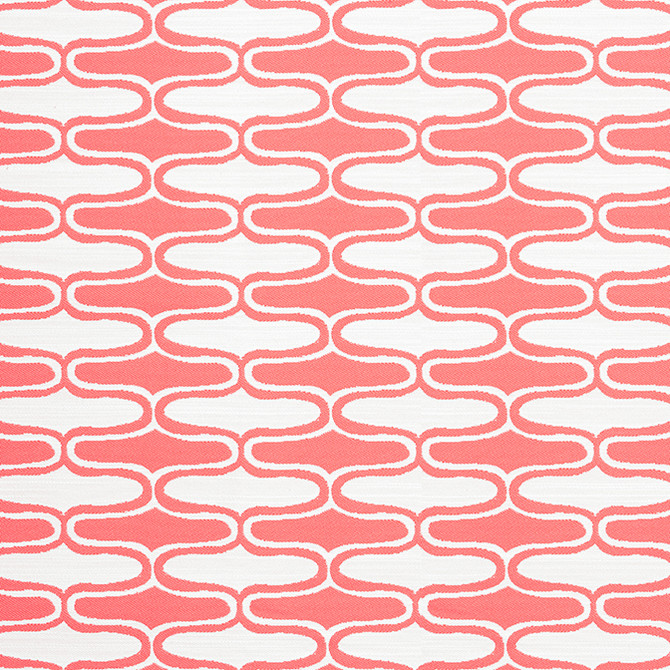 Saraband Coral W8532 by Thibaut Fabric Thibaut Fabric Saraband Coral W8532Fabric Villa 100% Solution Dyed Acrylic ITALY </p><p>Repeat: V: 3 54 - Fabric Carolina -