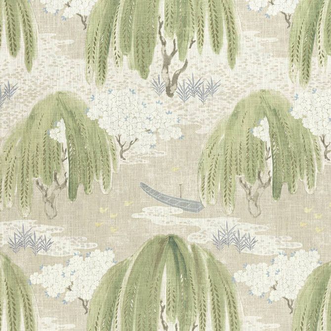 Willow Tree Beige AF23106 by Anna French Fabric Anna French Fabric Willow Tree Beige AF23106Fabric Willow Tree Fabric Book 82% Viscose, 18% Linen SCOTLAND </p><p>Repeat: V: 25.75 54 - Fabric Carolina -