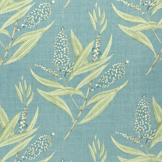 Winter Bud Teal AF23136 by Anna French Fabric Anna French Fabric Winter Bud Teal AF23136Fabric Willow Tree Fabric Book 51% Linen, 49% Viscose UNITED STATES </p><p>Repeat: V: 23.5 54 - Fabric Carolina -