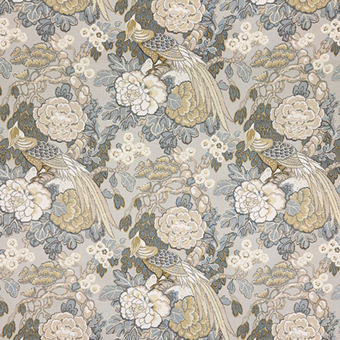 Pretty Bird Dawn by Carole Designer Fabric First Impressions 100% Cotton-SSR Pakistan 25 1/4" V, 13 1/2" H HD 54" - Swanky Fabrics -